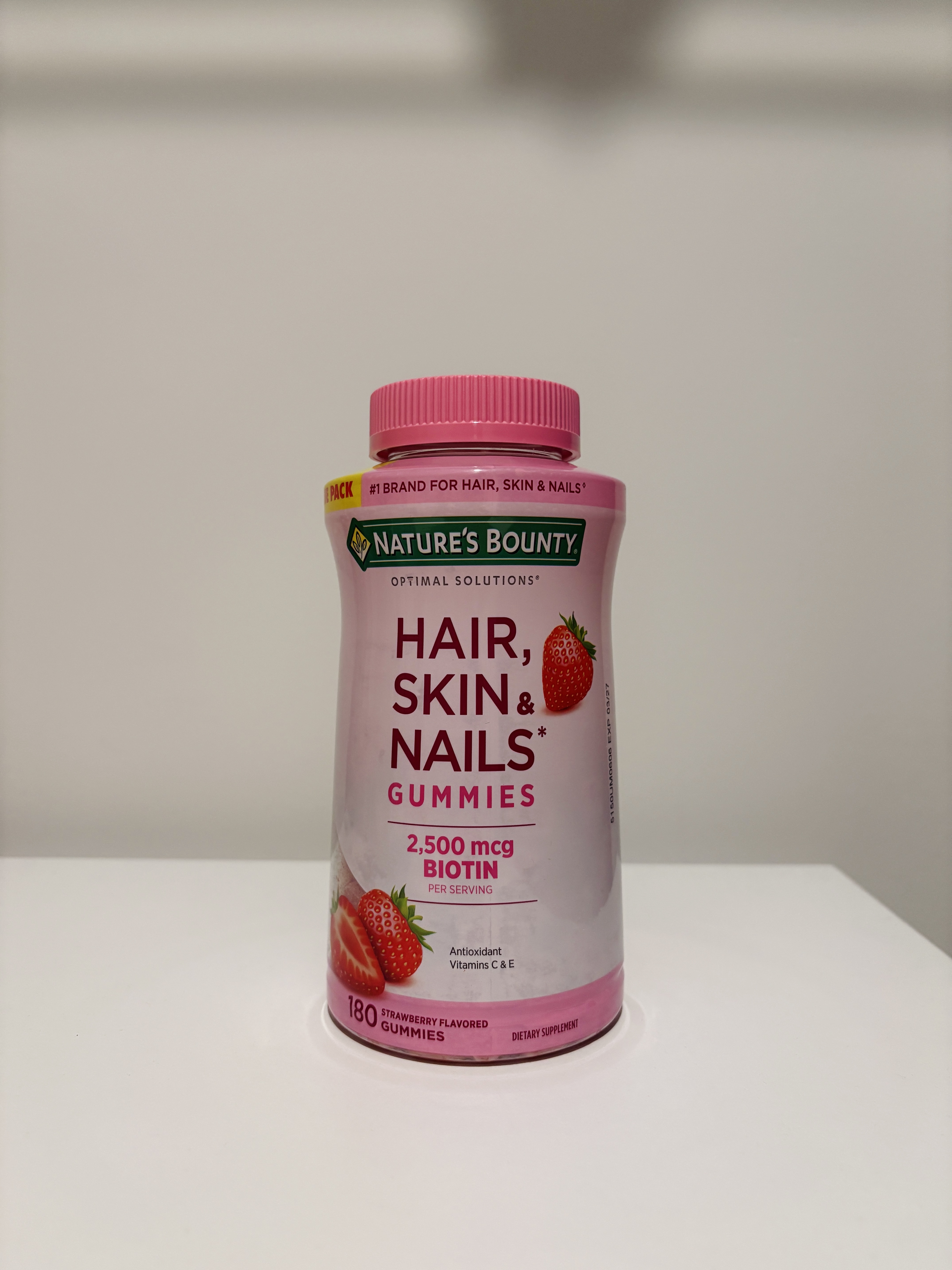 Gummies Hair, Skin y Nails 