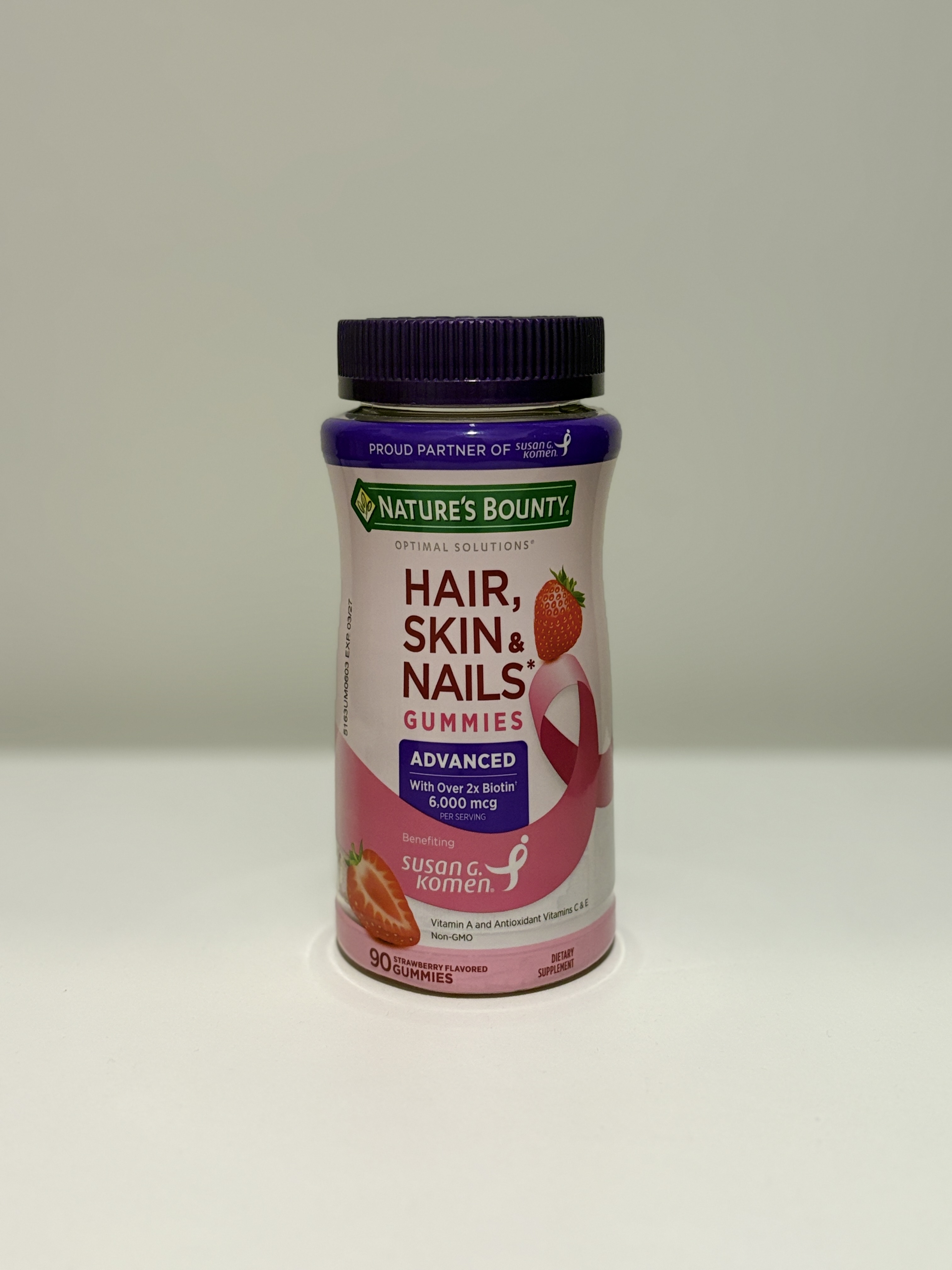 Gummies Hair, Skin y Nails 